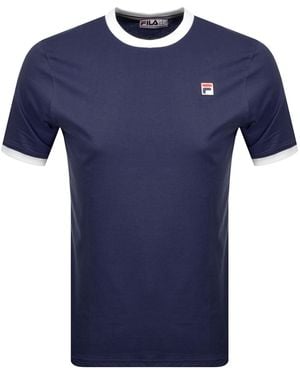 Fila Marconi Crew Neck T Shirt - Blue