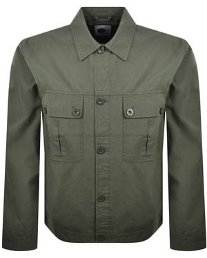 Pretty Green Bostall Overshirt - Green