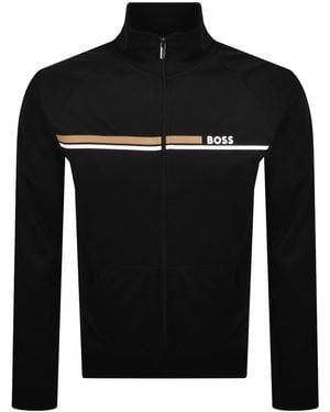 BOSS BUSINESS Boss Authentic Full Zip Sweatshirt - Black