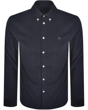 Belstaff Corduroy Street Shirt Dark Ink - Blue