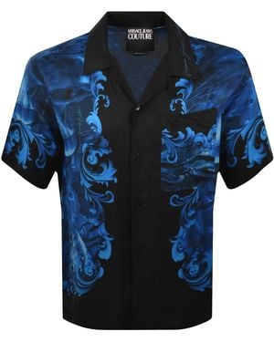 Versace Jeans Couture Couture Short Sleeve Shirt - Blue