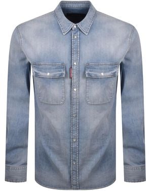 DSquared² Canadian Vintage Shirt - Blue