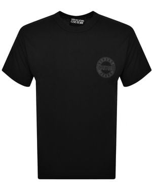 Versace Jeans Couture Couture Logo T Shirt - Black