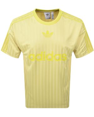 adidas Originals Adicolour T Shirt Powder - Yellow