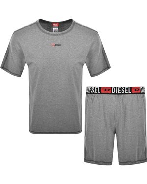 DIESEL Adam Core Pyjama Set - Grey