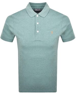 Farah Farah Blanes Polo T Shirt - Blue