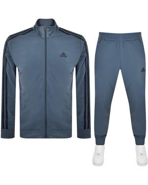 grey adidas tracksuit mens