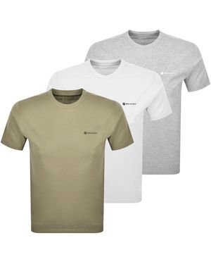 Belstaff 3Pk Squad T Shirts - Multicolour