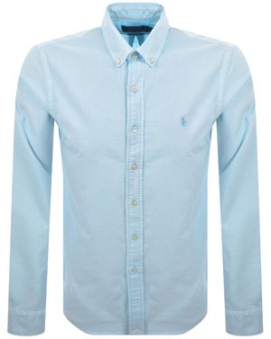 Ralph Lauren Long Sleeve Shirt - Blue