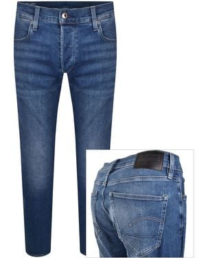 G-Star G-Star 3301 Slim Fit Jeans Mid Wash - Blue