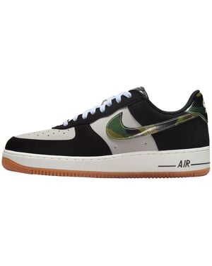 Nike Air Force 1 Low Retro Trainers - Black