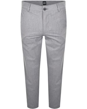 BOSS BUSINESS Boss Kane1 Trousers - Grey