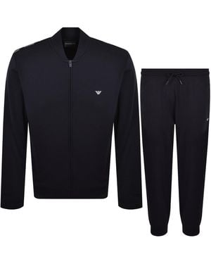 Armani Emporio Lounge Tracksuit - Blue