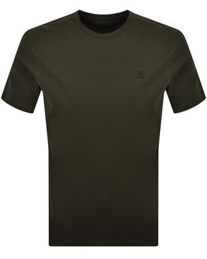 Hackett Heritage Logo T Shirt - Green