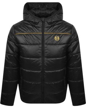 Sergio Tacchini Padova Puffer Jacket - Black