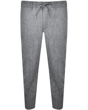 BOSS BUSINESS Boss Kane Regular Tapered Trousers - Grey