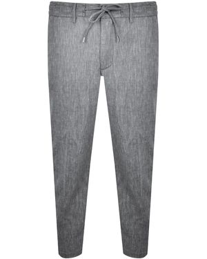 BOSS BUSINESS Boss Kane Regular Tapered Trousers - Grey