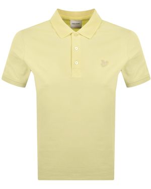 Lyle & Scott Superfine Polo T Shirt - Yellow