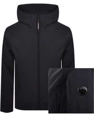 C.P. Company Cp Company Hooded Jacket Total Eclipse - Blue