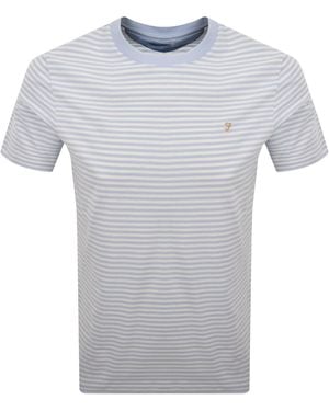 Farah Farah Castle Short Sleeve T Shirt - Grey