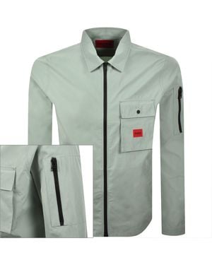 HUGO Emmond Overshirt - Green