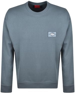 HUGO Draevi Sweatshirt - Blue