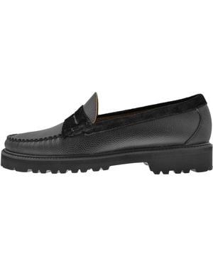 G.H. Bass & Co. Weejun Larson Leather Loafers - Black