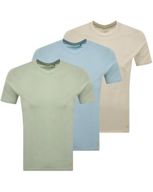Farah Farah Karta 3 Pack T Shirts - Green