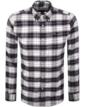 Barbour Haddington Tailored Shirt Tartan - Blue