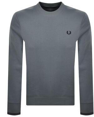Fred Perry Crew Neck Sweatshirt - Gray