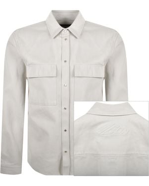 DSquared² Icon Ice Overshirt Light - White