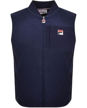 Fila Marko Polar Fleece Gilet - Blue