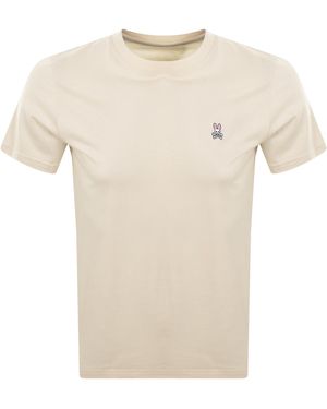 Psycho Bunny Classic Crew Neck T Shirt - Natural