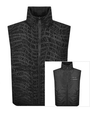 Versace Jeans Couture Couture Reversible Gilet - Black