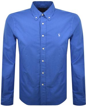 Ralph Lauren Long Sleeve Shirt New Iris - Blue