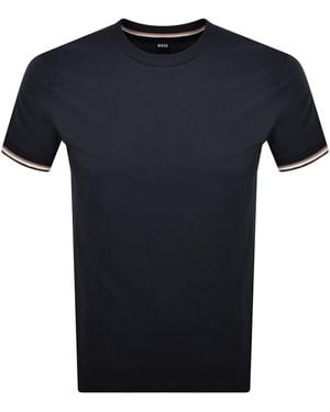 BOSS BUSINESS Boss Thompson 04 Jersey T Shirt - Blue