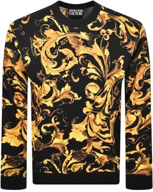 Versace Jeans Couture Couture Print Sweatshirt - Black