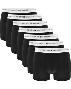 Tommy Hilfiger Underwear 7 Pack Trunks - Black