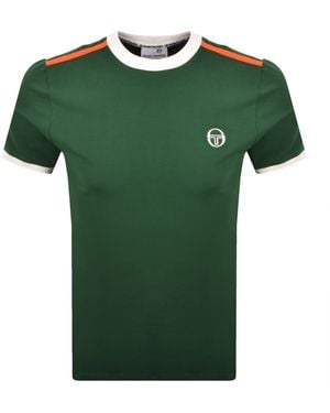 Sergio Tacchini Triste T Shirt - Green