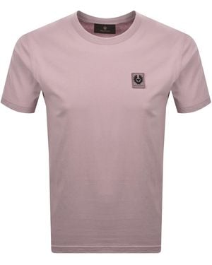 Belstaff Short Sleeve T Shirt - Pink