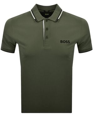 BOSS Boss Paddy Pro Polo T Shirt - Green