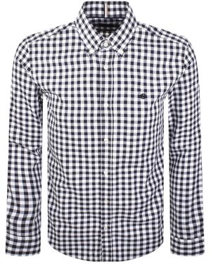BOSS BUSINESS Boss H Roan Long Sleeve Shirt - Blue