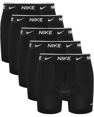 Nike 5 Pack Boxer Briefs - Black