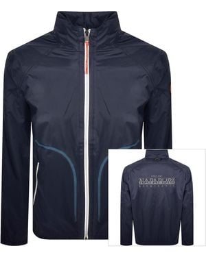 Napapijri Cloudy Windbreaker Jacket Marine - Blue