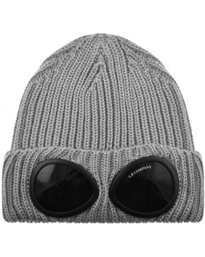 C.P. Company Cp Company Goggle Beanie Hat - Black