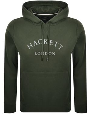Hackett London Heritage Hoodie - Green