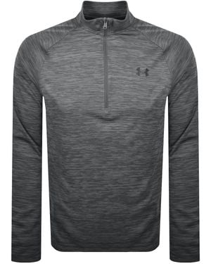 Under Armour Tech Half Zip Sweatshirt - Grey