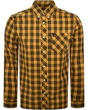 Fred Perry Macleod Tartan Shirt - Brown