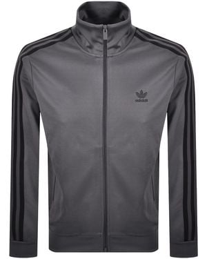 adidas Originals Logo Track Top - Gray