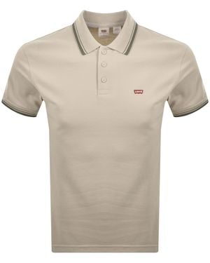 Levi's Housemark Polo - Natural